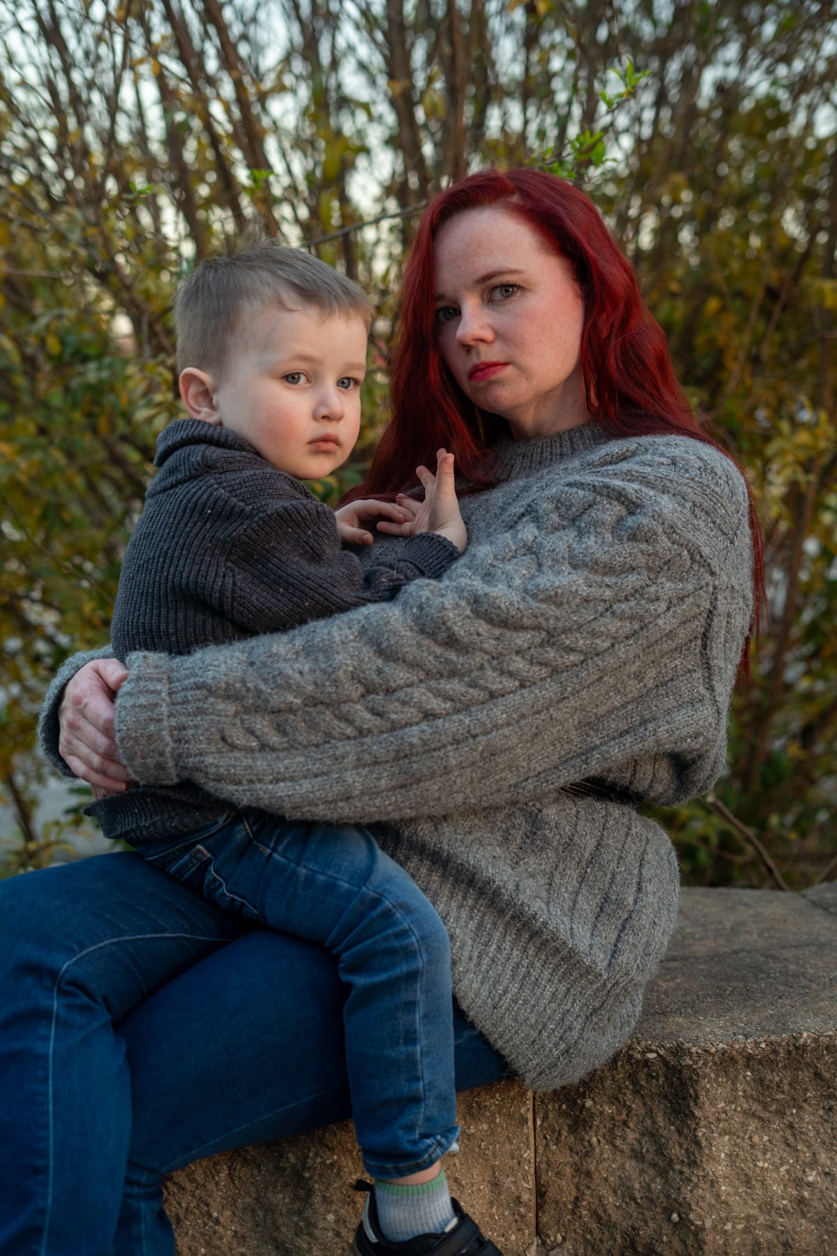 Family portrait session in Central Texas